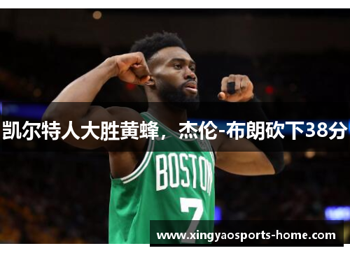 凯尔特人大胜黄蜂，杰伦-布朗砍下38分